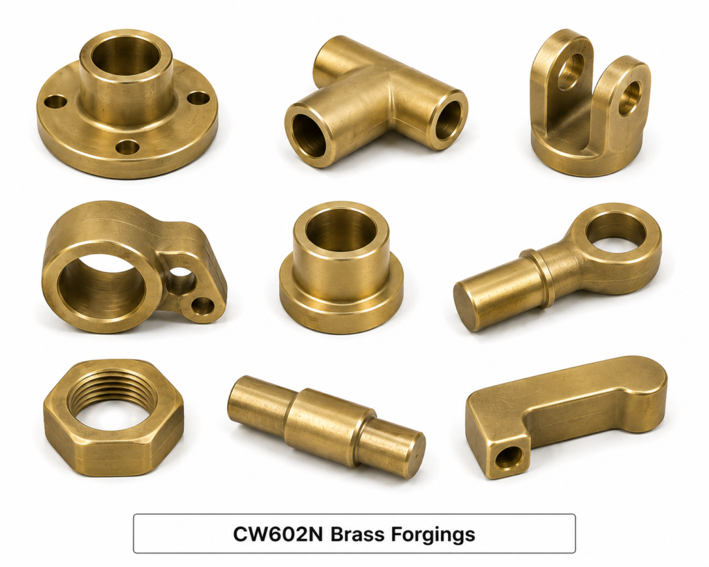 CW602N Brass Forgings
