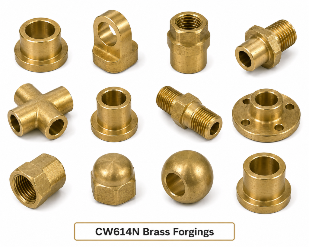 CW614N Brass Forgings