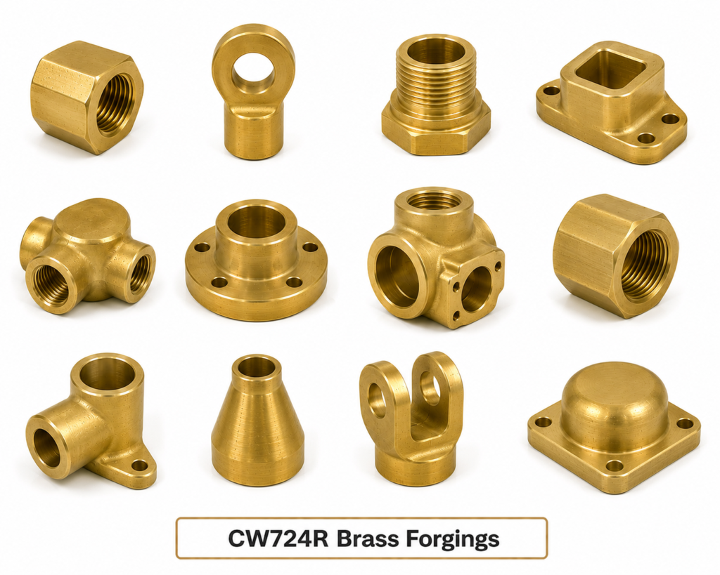 CW724R Brass Forgings