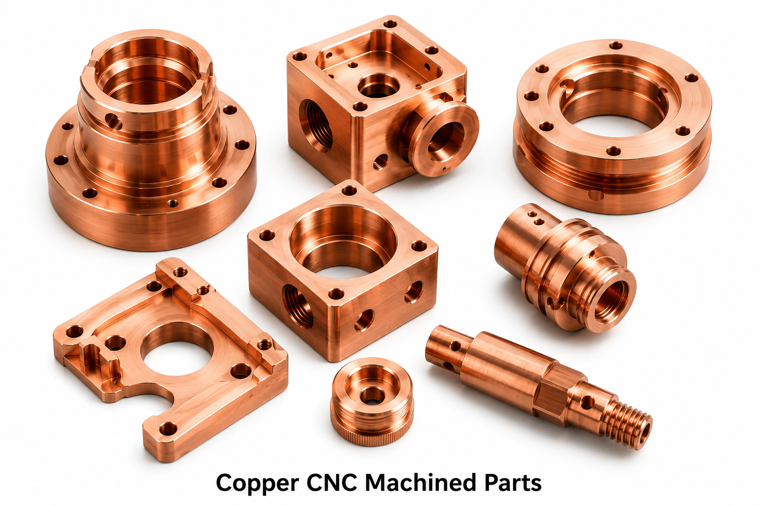 Copper CNC Machined Parts