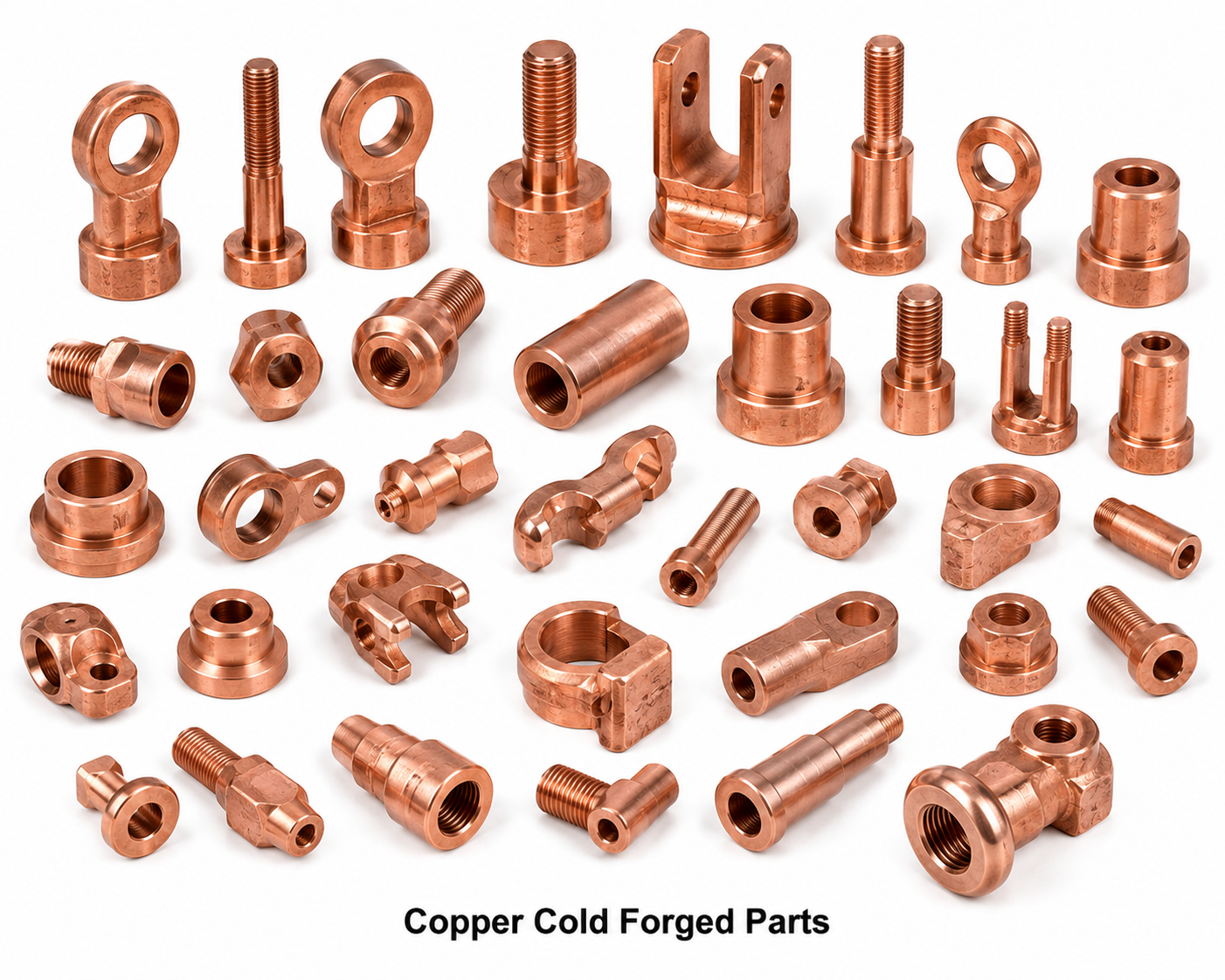 Copper Cold Forged Parts