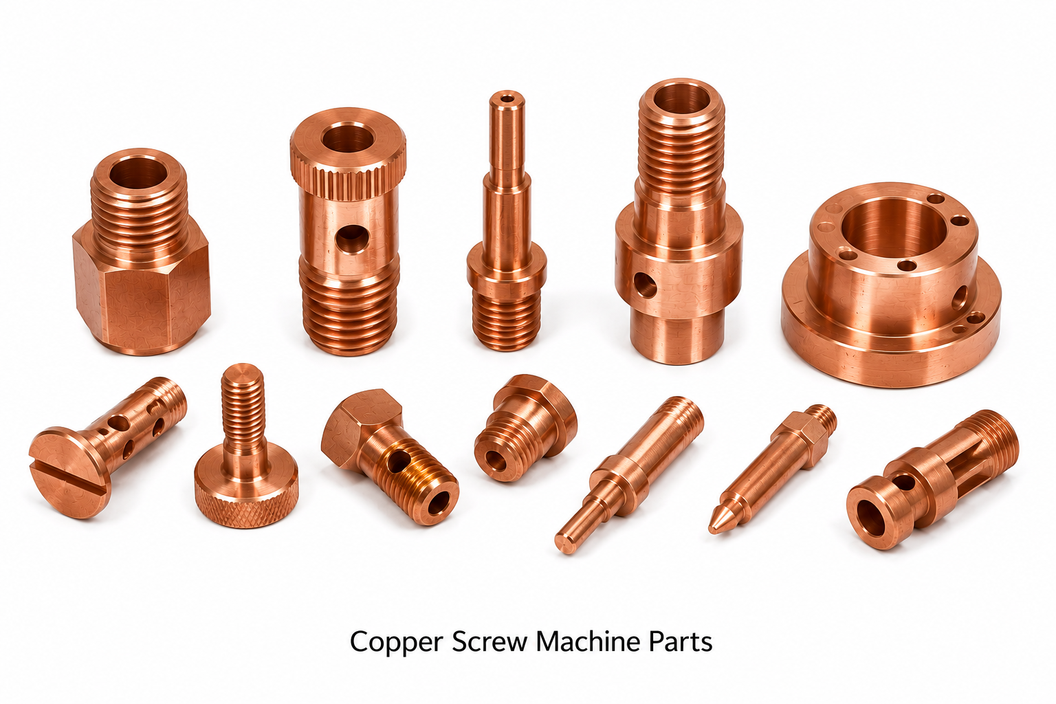 Copper Screw Machine Parts