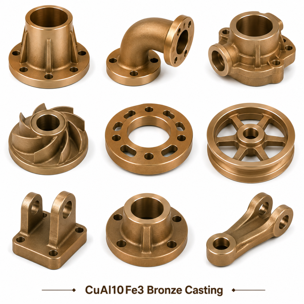 CuAl10Fe3 Bronze Casting