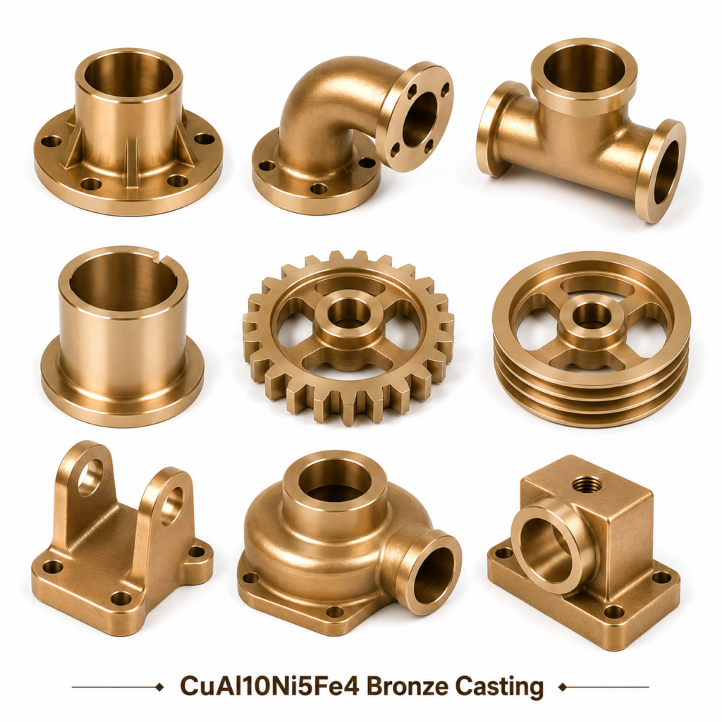 CuAl10Ni5Fe4 Bronze Casting 