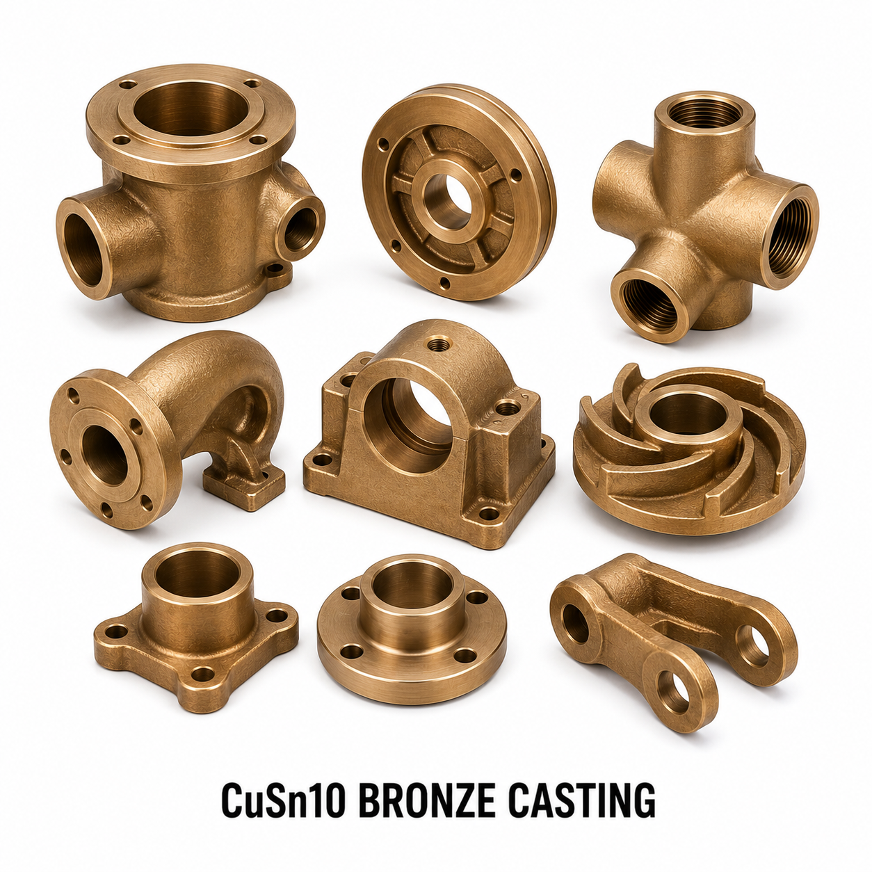 CuSn10 Bronze Casting