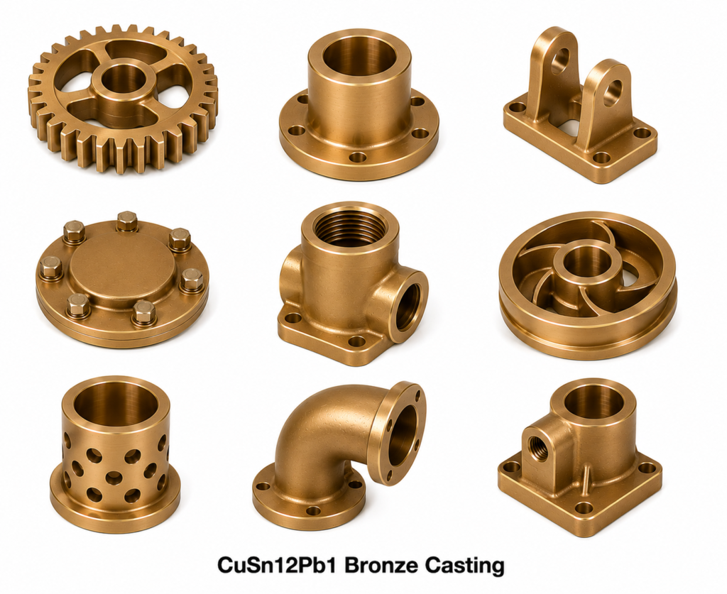 CuSn12Pb1 Bronze Casting 