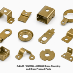 CuZn33 / CW508L / C26800 Brass Stamping and Brass Pressed Parts