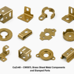 CuZn40 – CW507L Brass Sheet Metal Components and Stamped Parts