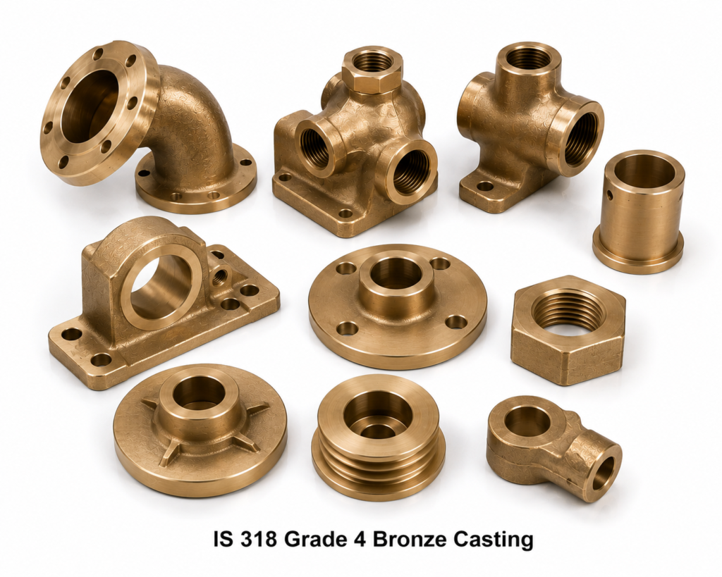 IS 318 Grade 4 Bronze Casting