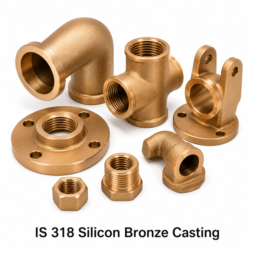IS 318 Silicon Bronze Casting