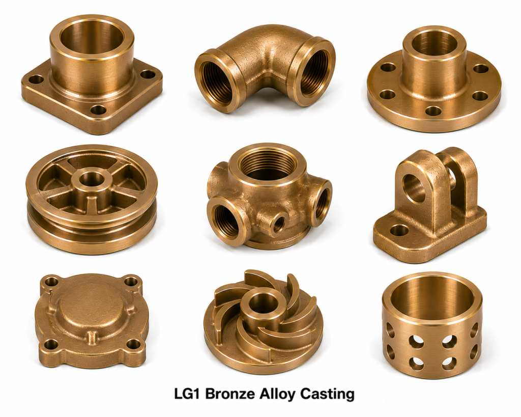 LG1 Bronze Alloy Casting