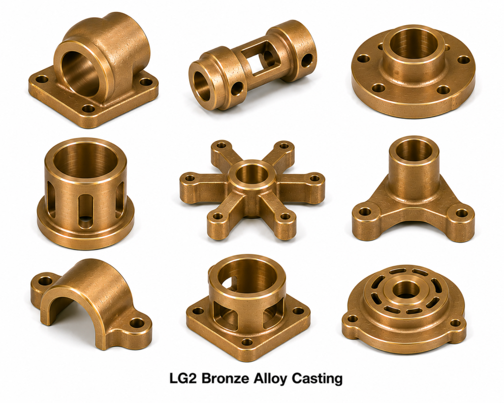 LG2 Bronze Alloy Casting