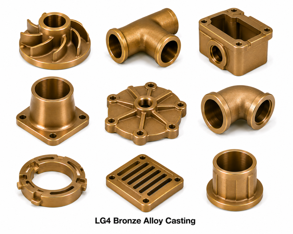 LG4 Bronze Alloy Casting