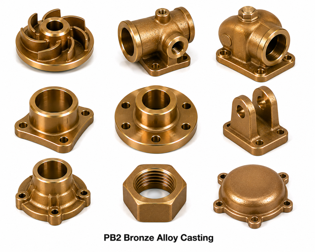 PB2 Bronze Alloy Casting