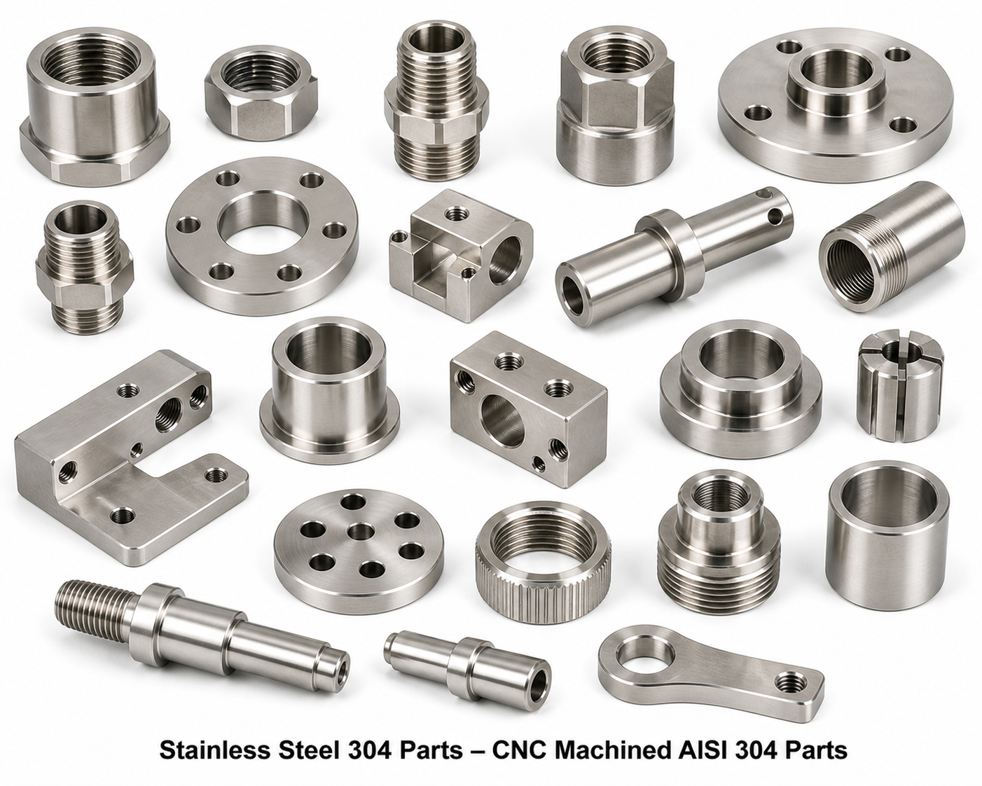 Stainless Steel 304 Parts – CNC Machined AISI 304 Parts