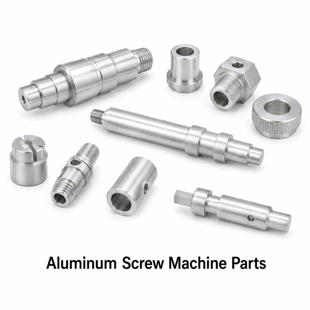 Aluminum Screw Machine Parts
