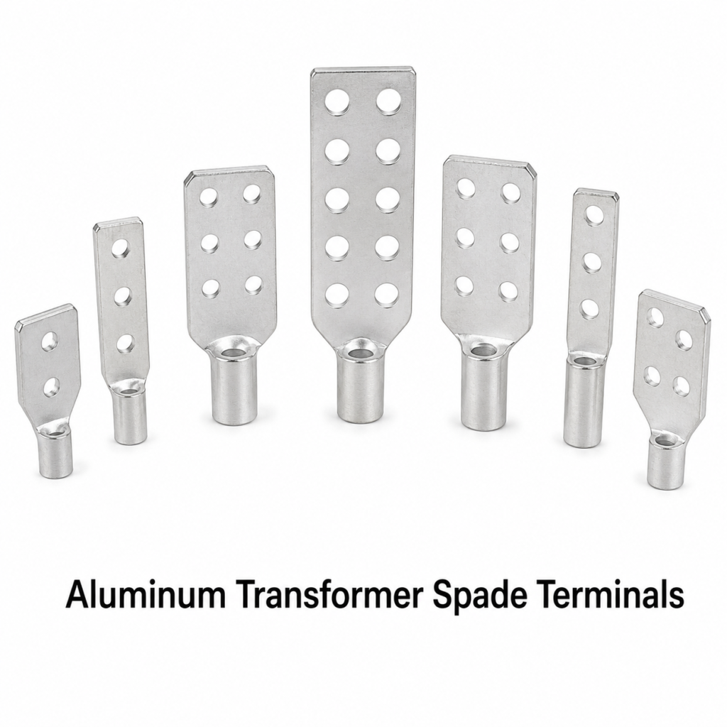 Aluminum Transformer Spade Terminals