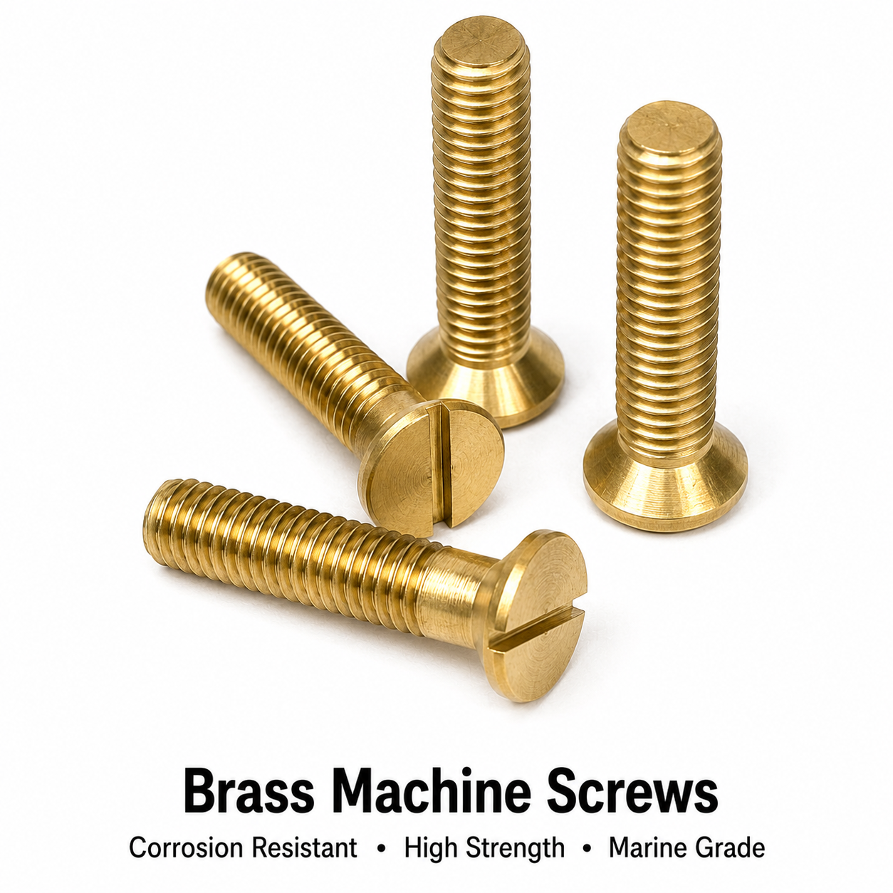 Brass Machine Screws
