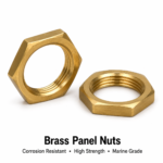Brass Panel Nuts
