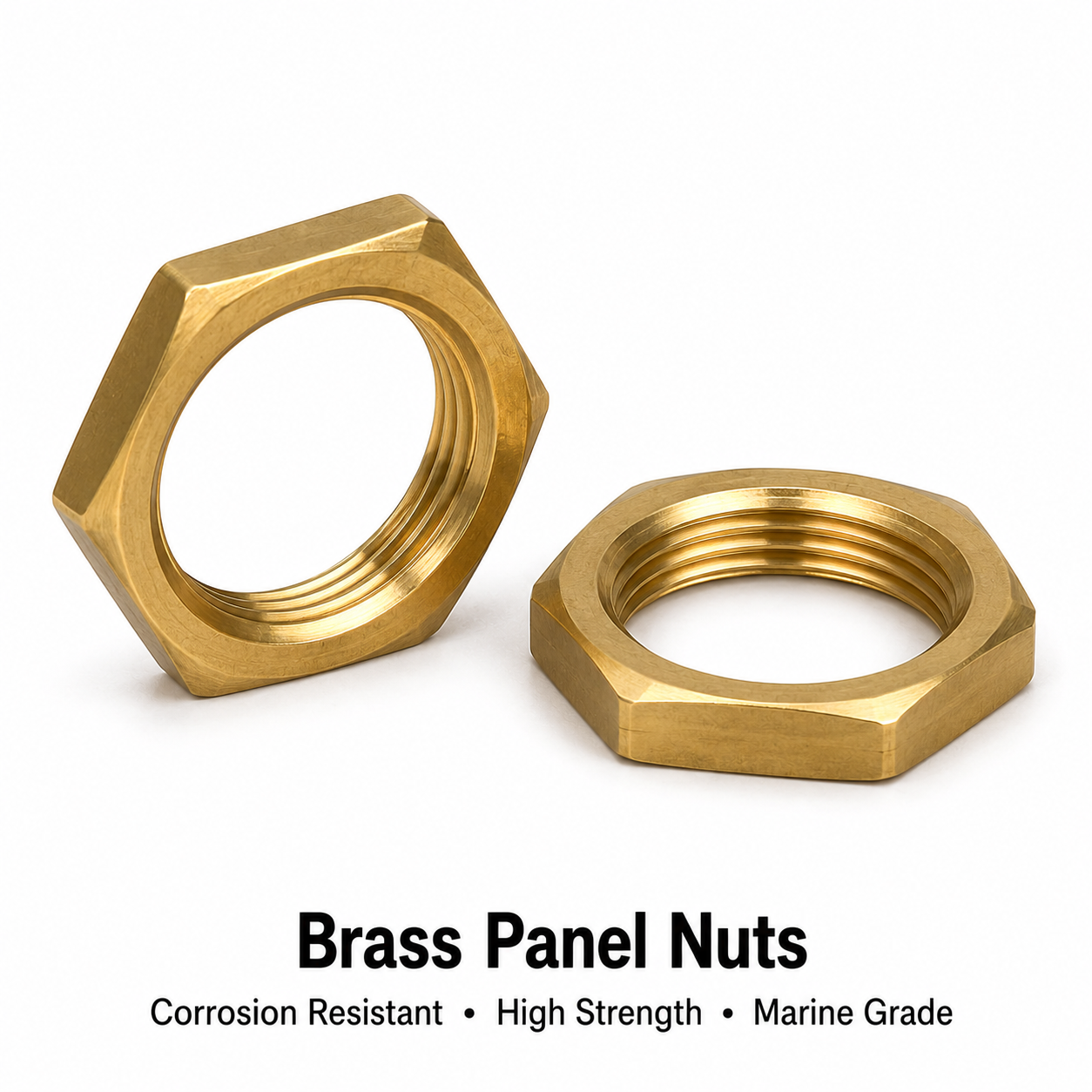 Brass Panel Nuts