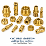 CW724R (CuZn21Si3P) Lead Free Brass Machining