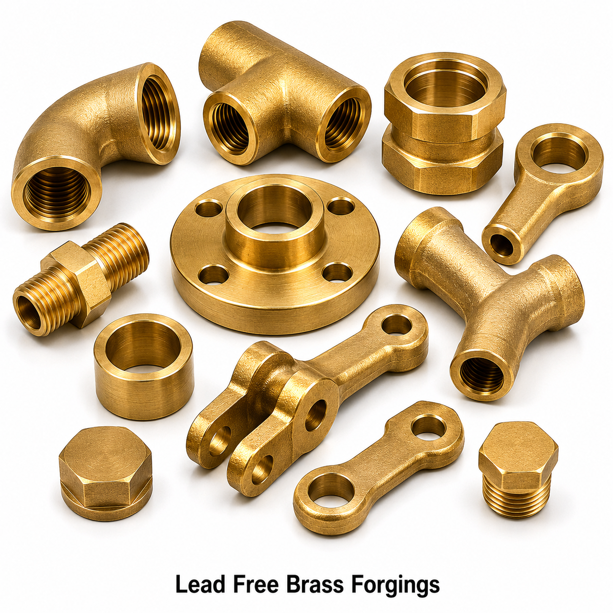 Lead Free Brass Forgings
