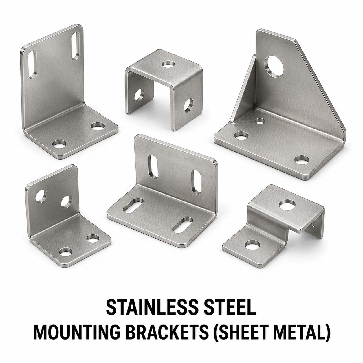 Stainless Steel Mounting Brackets (Sheet Metal)