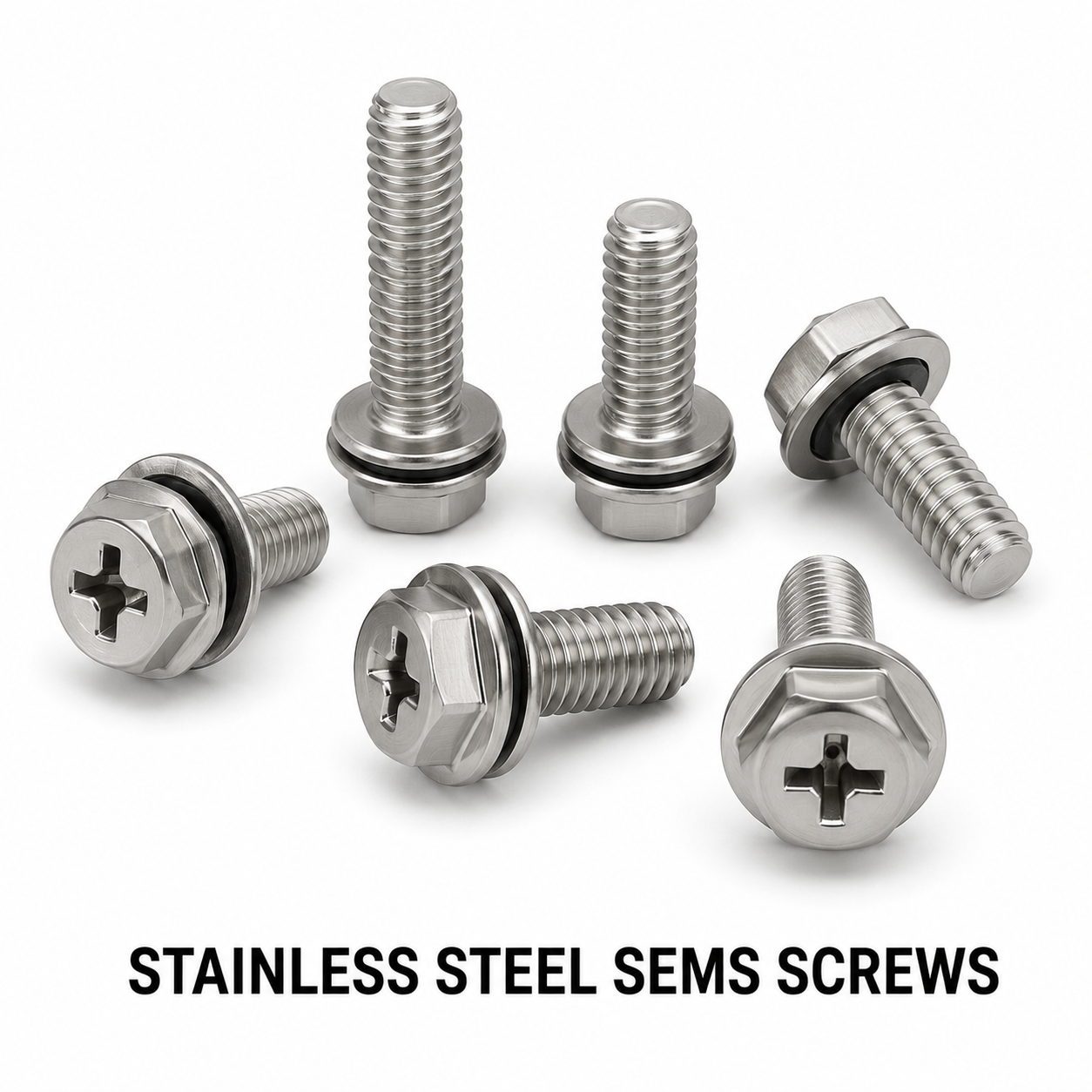 Stainless Steel SEMS Screws