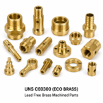UNS C69300 (ECO BRASS) Lead Free Brass Machined Parts